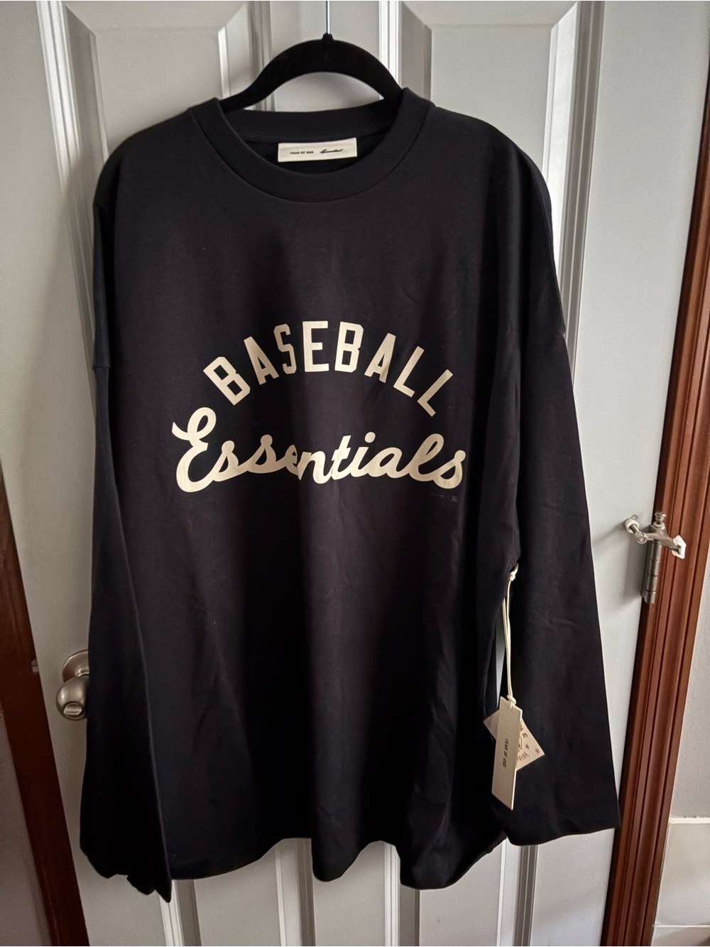 New with tags! Fear of God x MLB Unisex Long-Sleeve Shirt - Black